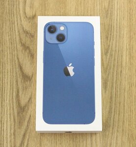 Apple アップル iPhone13 SIMフリー 128GB ブルー MLNG3J/A 6.1インチ スマホ スマートフォン 保証開始品 実使用なし 2042170