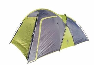 LOGOS ロゴス ROSY ドゥーブルXL-BJ ツールーム テント キャンプ アウトドア 71805561 BBQ テント/タープ ファミリー 中古品 mc01065372