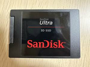 SanDisk ウルトラ 3D 4TB SDSSDH3-4T00 2.5インチSSD①