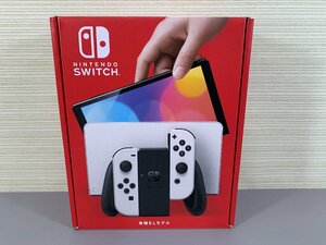 □未使用品□Nintendo　Nintendo Switch　有機ELモデル　HEG-S-KAAAA　Joy-Con(L)/(R) ホワイト（11124040405290WY）