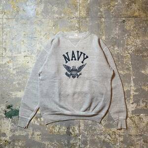 40s50s ラッセル ヴィンテージスウェット USA製 グレー L NAVYビンテージ