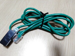 LAN ケーブル　2m 中継コネクタ付き
