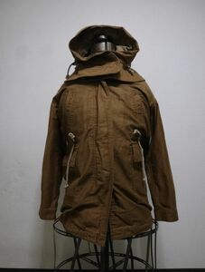 Sam 2875 送料無料 GAP モッズコート フード ライナー付き キャメルカラー ジャケット 軍用 軍物 軍モノ ミリタリー ビンテージ