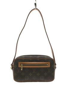 LOUIS VUITTON◆ポシェット・シテ_モノグラム_BRW/PVC/BRW