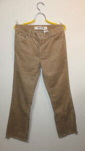 ★GAP★Ladies Pants Jeans ギャップブーツカットパンツ　サイズ８　　USED IN JAPAN　　Made in USA アメリカ製　カーキー