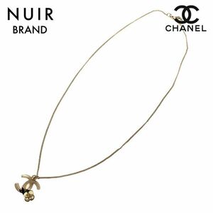 【先着50名限定クーポンを配布中!!】 シャネル CHANEL ネックレス ココマーク カメリア ラインストーン シルバー