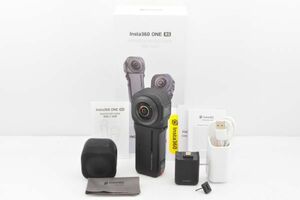 良品★Insta360 ONE RS 1インチ 360度版 デュアル1インチCMOSセンサー搭載 6K動画 アクションカメラ【ライカと共同開発】★元箱付き R1752