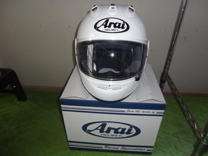 ARAI　アライ　RX-7X　グラスホワイト　Lサイズ　58~59cm 製造年月日2023/02/22