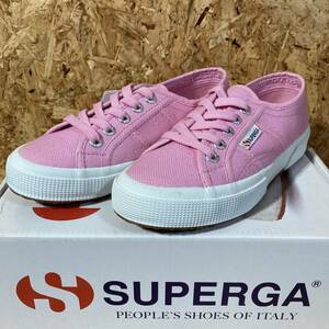 SUPERGA 2750 キャンバス スニーカー BEGONIA PINK 38 39 スペルガ ピンク