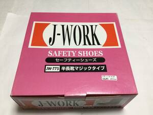 J-WORK 半長靴 安全靴　JSAA-A種合格品　24.0cm JE11004