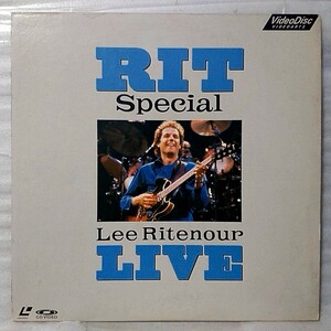 ★★LD LEE RITENOUR LIVE RIT SPECIAL ★ 1984年リリース リーリトナ―ライブ盤!!★国内盤 レーザーディスク[3871RP