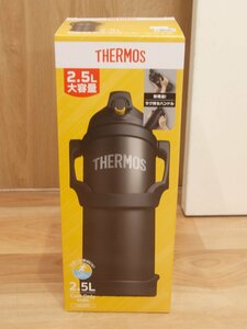 【THERMOS】サーモス「真空断熱スポーツジャグ」FJQ-2500 2.5L ブラック(BK) 保冷専用 水筒【未使用】