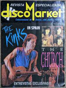 The Kinks/The Curch★西Disco Market音楽雑誌1986