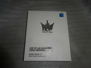 GALAX HOF OC Lab Aurora DDR4-3600 16G (8G*2)　その１