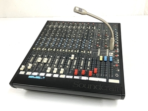【動作保証】SOUNDCRAFT サウンドクラフト K1 アナログ ミキサー パワーサプライ 付き 音響機材 中古 O8736406