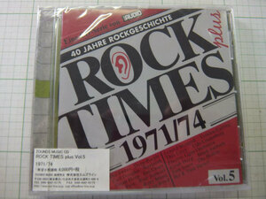 ZOUNDS（ザウンズ）CD： (Vol.5)ROCK TIMES plus 1971/74 新品　コレクターズアイテム