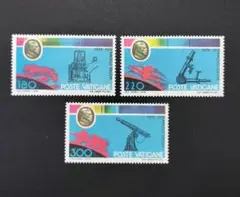 外国切手　バチカン　1979　天文学者　３種