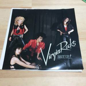 レア？ VIRGIN ROCKS / SHUT UP! DEAR RECORDS 1986 DEAR-002 COMES GISM GASTUNK EXECUTE GAUZE ジャパメタ ヴィジュアル系