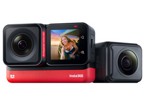 ★Insta360 ONE RS ツイン版（4K、360度カメラ）二つのレンズで便利
