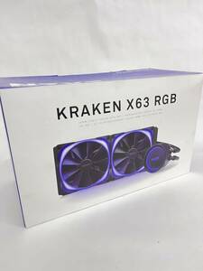 【中古美品/1円～】NZXT KRAKEN X63 簡易水冷CPUクーラー RGBファン搭載 280mm RL-KRX63-R1 FN1525