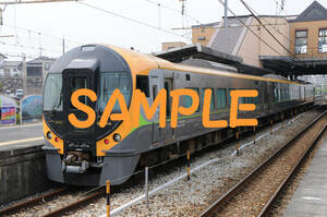 Ｄ-13【鉄道写真】Ｌ版５枚　8600系　伯備線試運転　JR四国（１）