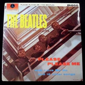 ●UK-ParlophoneオリジナルMono,4th-Pressing,E.Jday Cover!! The Beatles / Please Please Me