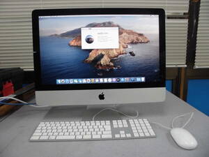 Apple　iMac　A1418　21.5インチ　Corei5 クアッドコア 2.9GHz　メモリ8GB　HDD1TB MacOS Catalina