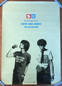 ■送料無料■ SUPER SOUL SONICS 歌手 ロック・ユニット 2人組 ポスター 印刷物 レトロ アンティーク /くKAら/KK-905