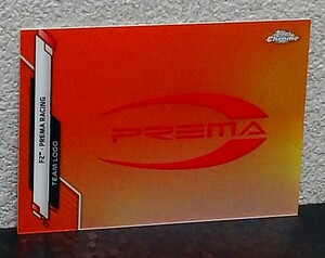 【F2 PREMA RACING】25枚限定 2020 Topps Chrome Formula 1 orange REFRACTOR F1 