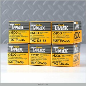 1円～ KODAK TMAX P3200 TMZ 135-36 期限切れ 6本セット 35mm 36枚撮り 【F5】