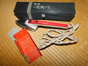 SHARP AL-80 シャープ アイロン 裁縫こて 昭和レトロ ヴィンテージ　日本製　Vintage Japanese Iron