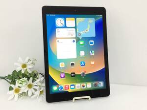 〇【美品】Apple iPad 第5世代 Wi-Fiモデル 128GB A1822(MP2H2J/A) スペースグレイ 動作品