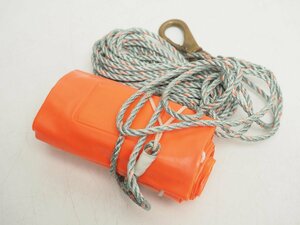 USED ロープ付 レスキューフロート 安全停止フロート ランク:A スキューバダイビング用品 [3FP-56865]