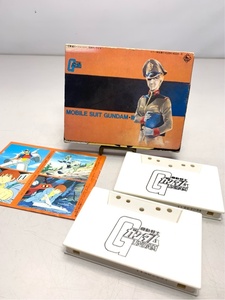 アニメソング　カセットテープ　機動戦士ガンダムIII オリジナル・サウンド・トラック 2本組　昭和レトロ 6358 00