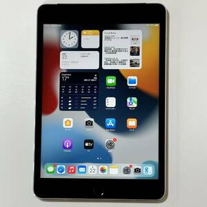 Apple SIMフリー iPad mini 4 スペースグレイ 128GB MK8D2LL/A Wi-Fi+Cellular アクティベーションロック解除済