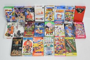 大量 SFC スーパーファミコン 元箱 空箱 22箱 まとめ セット タートルズ 極上パロディウス スーパーマリオ 大貝獣物語 ソフト Hb-406S