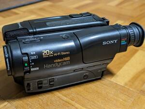 SONY Hi8 8㎜ビデオカメラ CCD-TR850 ジャンク 中古 ダビング テープ