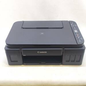 ◆ジャンク Canon キャノン インクジェットプリンター G3310 ギガタンク搭載 ブラック 通電確認のみ ジャンク◆K2372