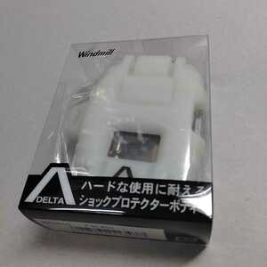 WINDMILL(ウインドミル) ライター デルタ ターボ 耐風仕様 DELTAホワイト新品 390-0010 JAN4948501113477