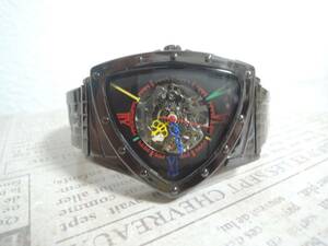 ◆ 自動巻き腕時計 ハイブランド 　DUNCOUGAR　黒 