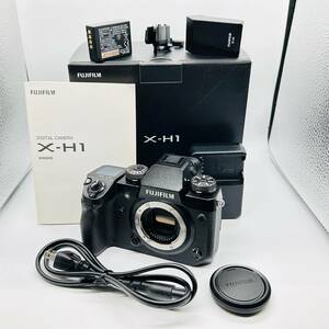 ★極上美品★ FUJIFILM 富士フイルム X-H1 ボディ バッテリー, 元箱他付属品多数！ #0879