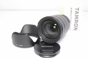 【綺麗な外観】TAMRON 高倍率ズームレンズ 18-400mm F3.5-6.3 DiII VC HLD ニコン用 APS-C専用 B028N＃D0112405007A