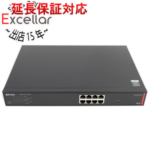 【新品訳あり(箱きず・やぶれ)】 BUFFALO バッファロー スマートスイッチ 8ポート BS-GS2108P [管理:1000028056]