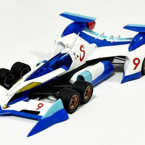 アオシマ　新世紀GPX サイバーフォーミュラ　SAGA νアスラーダ　AKF-0 ニューアスラーダ　完成品　全塗装