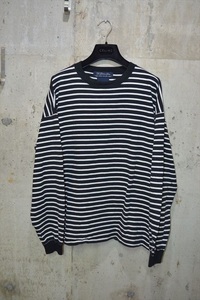 レミレリーフ　REMI RELIEF　ボーダー　ロング　Ｔシャツ　M D4810