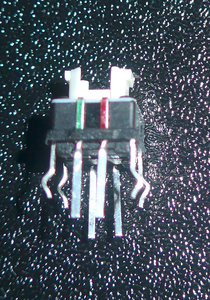 ncase m1 保守・交換パーツ　電源スイッチ　LED色；緑－赤