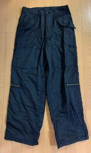 新品未使用品　ALPHA INDUSTRIES HELI CREW PANTS ブラック ヘリクルーパンツ　ブラック　　80