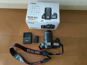 CANON EOS 60D キャノン デジタル一眼レフカメラ 標準レンズキット(EF-S18-55m) 動作確認済み