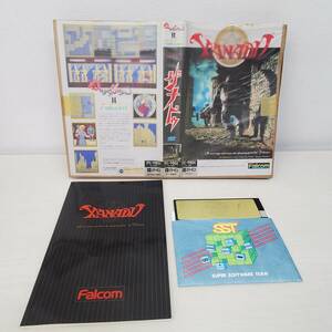 KT0429-228□PC-98 ソフト ザナドゥ xanado カセット 箱・取説 PCゲーム PC-9801 汚れ有 動作未確認 ジャンク 