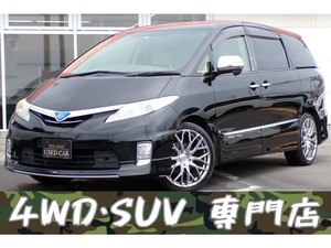 エスティマハイブリッド 2.4 X 4WD モデリスタ Bluetooth Bカメラ アルミ ETC